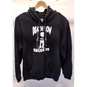 Death Row Records Black Logo Hoodie XXL 2XL